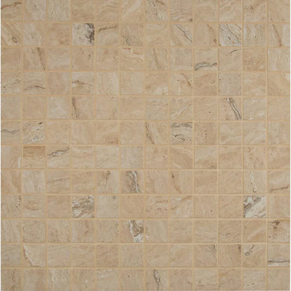 MSI Veneto Sand Matte Porcelain Mosaic Wall and Floor Tile 2"x2"