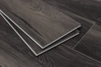 Venustas SPC EIR 7"x60" Vinyl Flooring 7mm - Deep Coal