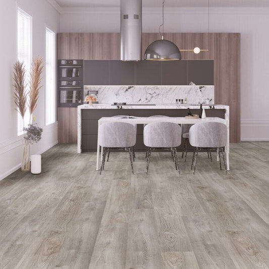 Vindico SPC EIR 7"x60" Vinyl Flooring 7mm - Maxim Ice