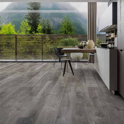 Vindico SPC EIR 7"x60" Vinyl Flooring 7mm - Rustic Moon