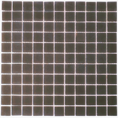 Ash Gray 12x12 Matte Square Glass Mosaic Tile (10 pack, 9.67 sq ft/case)