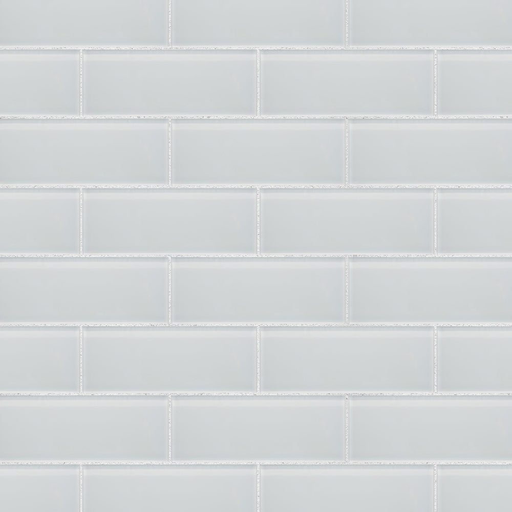 Foam Glossy Subway Glass Tile