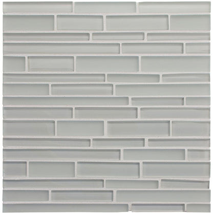 Deriva Gloss/matte Interlocking Slides Glass Mosaic