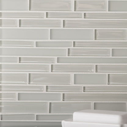 Deriva Gloss/matte Interlocking Slides Glass Mosaic