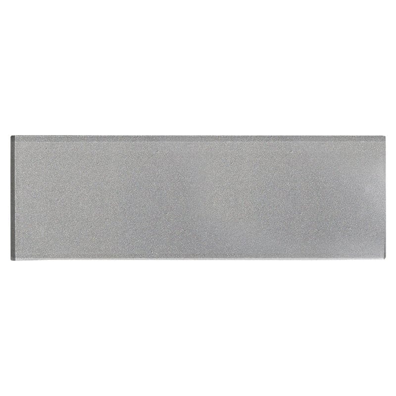 Nickel Metallic Subway Glass Tile