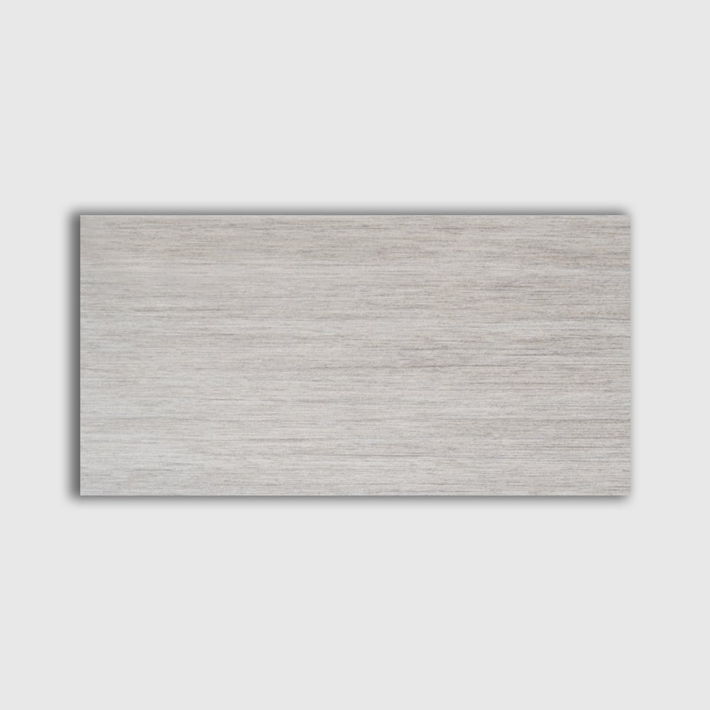 Silver Matte Fabric Look Porcelain Tile