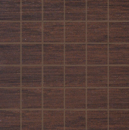 Bronzo Matte 2x2 Fabric Look Porcelain Mosaic