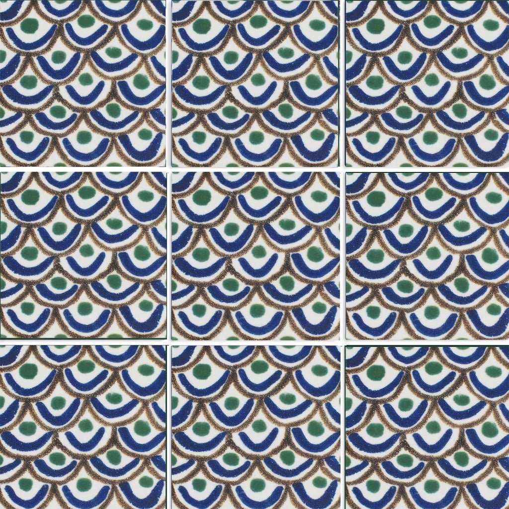 Tappeto 1, 6" x 6" - Porcelain Pool Tile - view 12