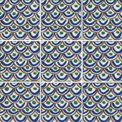 Tappeto 1, 6" x 6" - Porcelain Pool Tile - view 12