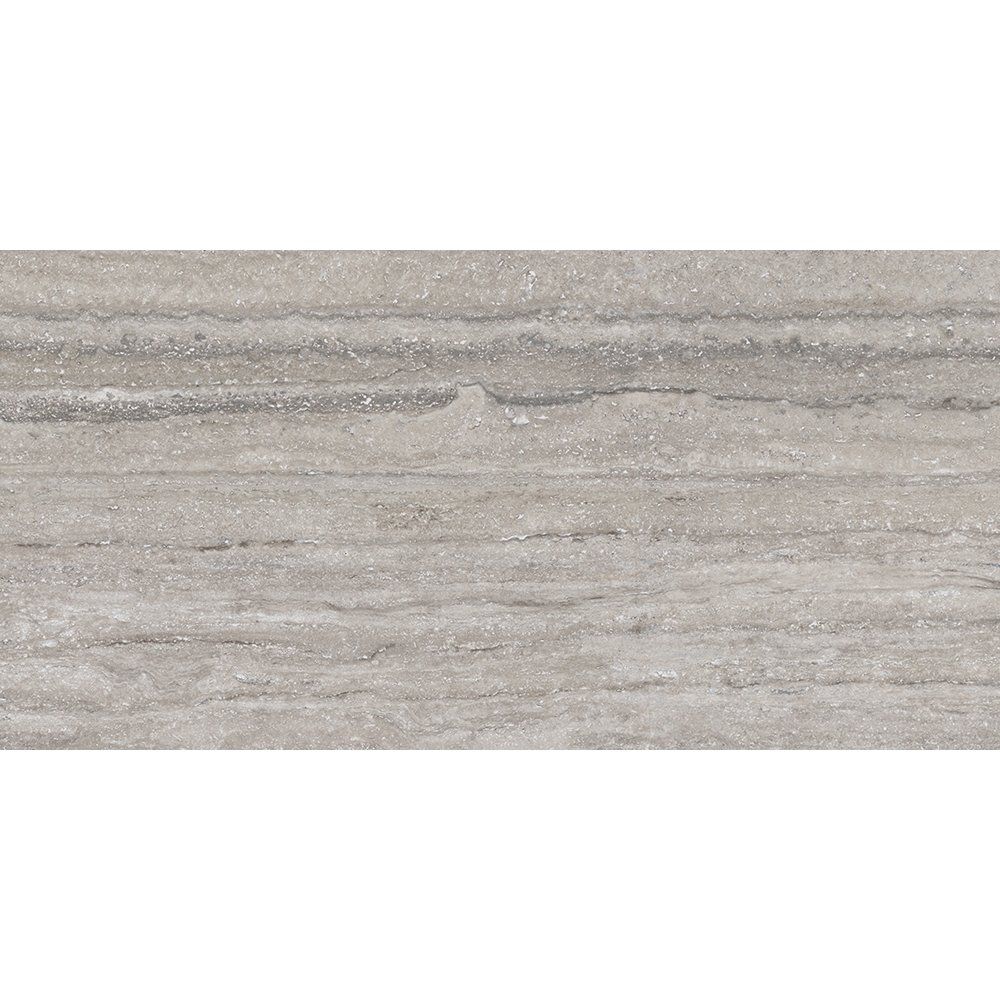 Grigio Al Matte Travertine Look Porcelain Tile