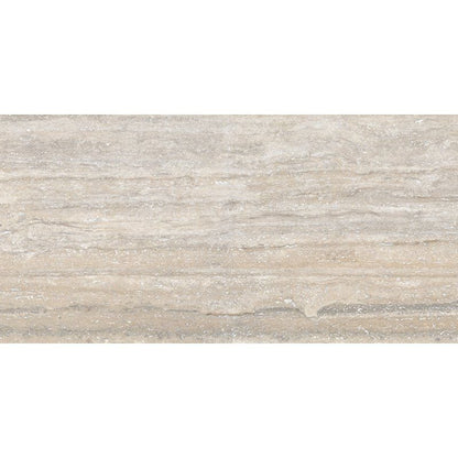 Argento Al Contro Matte Travertine Look Porcelain Tile