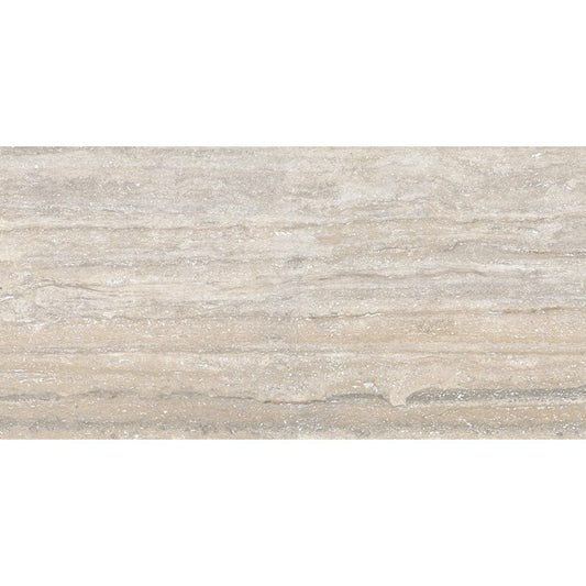 Argento Al Contro Matte Travertine Look Porcelain Tile
