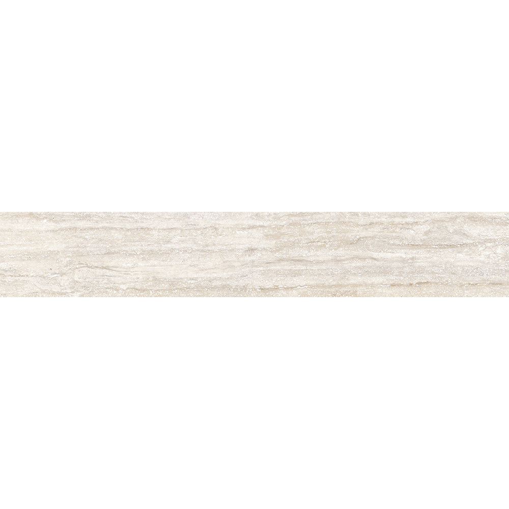 Bianco C Matte Bullnose Wood Look Porcelain Tile