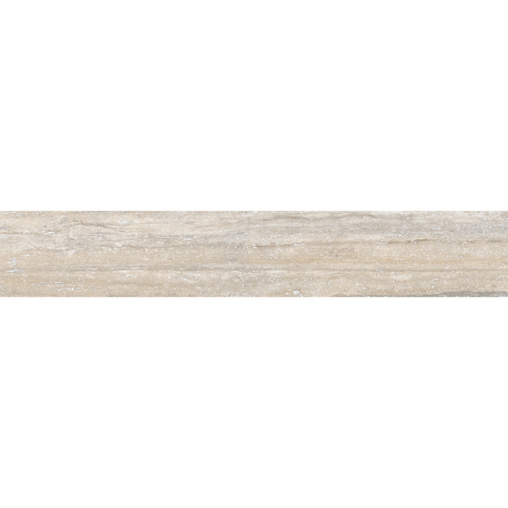 Argento Al Contro Matte Bullnose Wood Look Porcelain Tile