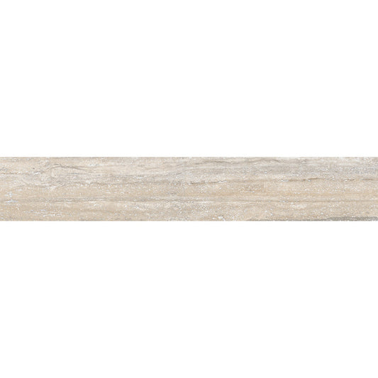 Argento Al Contro Matte Bullnose Wood Look Porcelain Tile