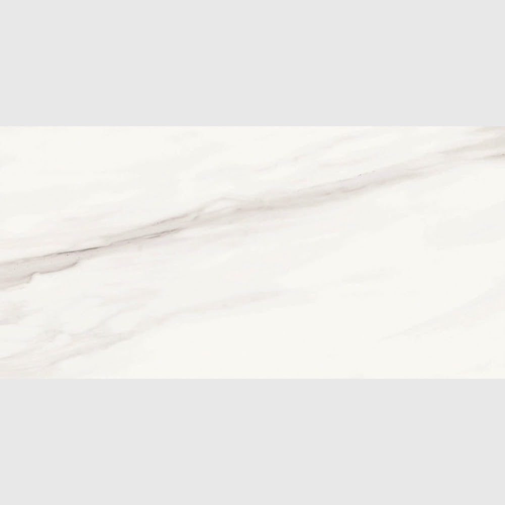 Carrara Venato Semi Polished Marble Look Porcelain Tile