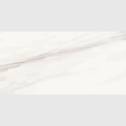 Carrara Venato Semi Polished Marble Look Porcelain Tile
