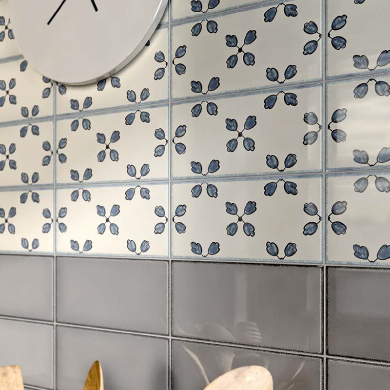 Grigio Glossy Ceramic Tile