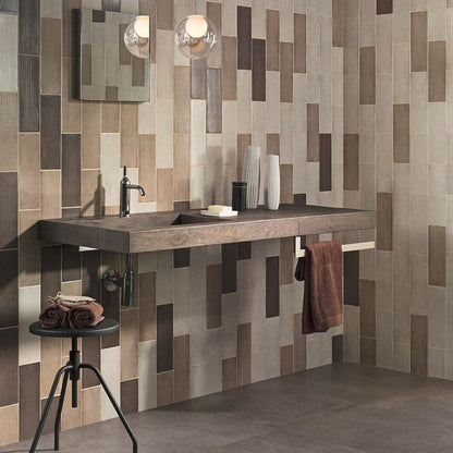 Marrone Glossy Ceramic Wall Decos