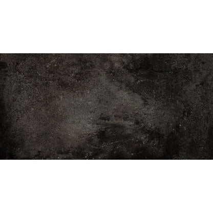 Cemento Black Honed Concrete Look Porcelain Tile