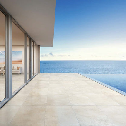 Cemento Sand Honed Concrete Look Porcelain Tile