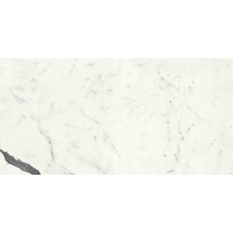 Bianco S Polished Marble Look Porcelain Tile