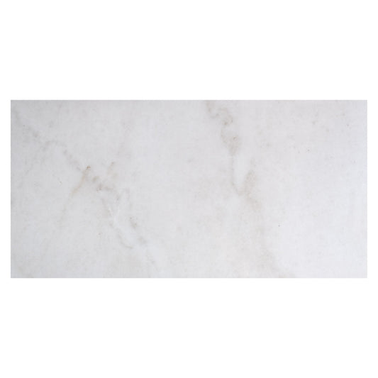 Bianco Crystal Polished Marble Look Porcelain Tile