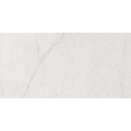 Bianco Crystal Matte Marble Look Porcelain Tile