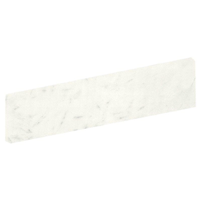 Bianco Statuario Gloss Bullnose Marble Look Porcelain Tile