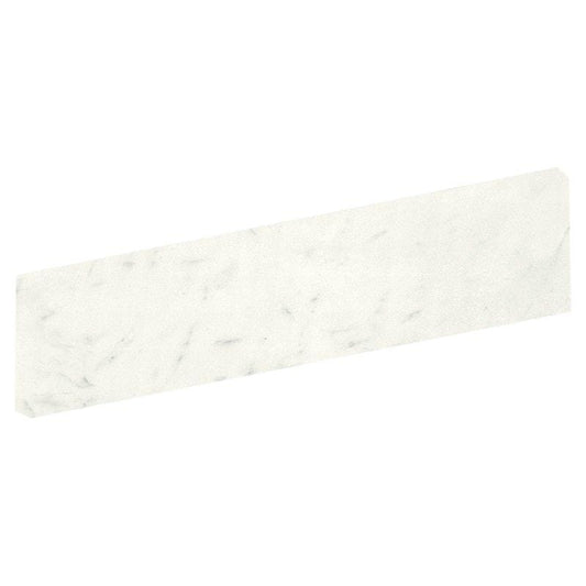 Bianco Statuario Gloss Bullnose Marble Look Porcelain Tile