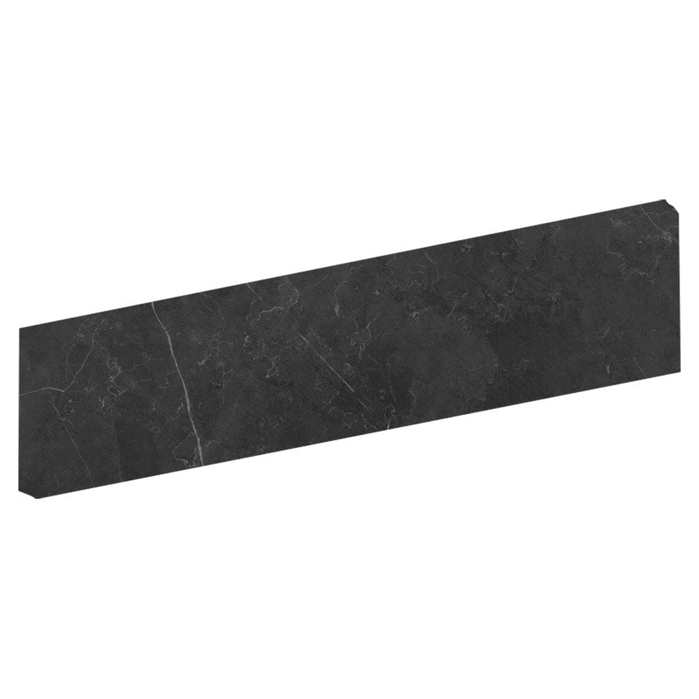 Piedra Gris Polished Bullnose Marble Look Porcelain Base