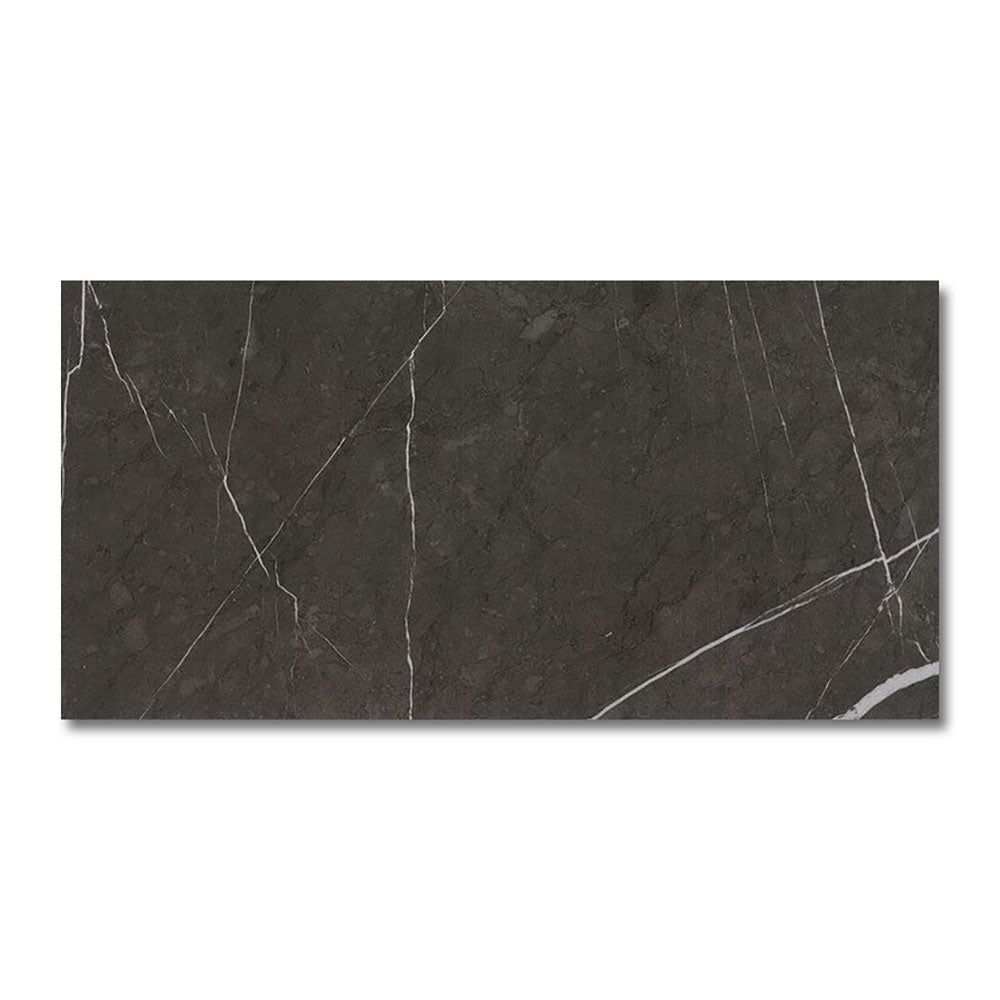 Piedra Gris Matte Marble Look Porcelain Tile