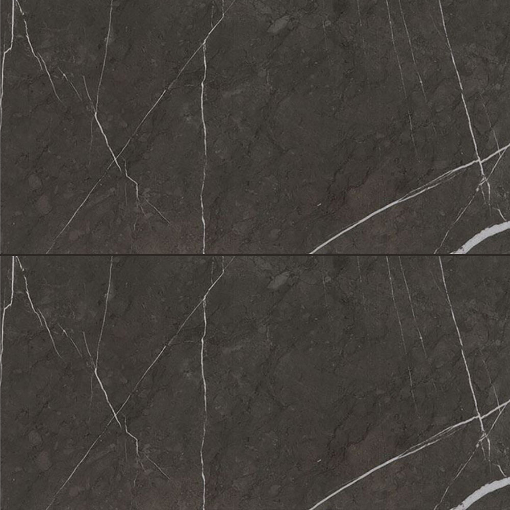 Piedra Gris Matte Marble Look Porcelain Tile