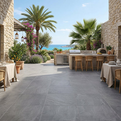 Bluestone Blu R11 Porcelain Pavers