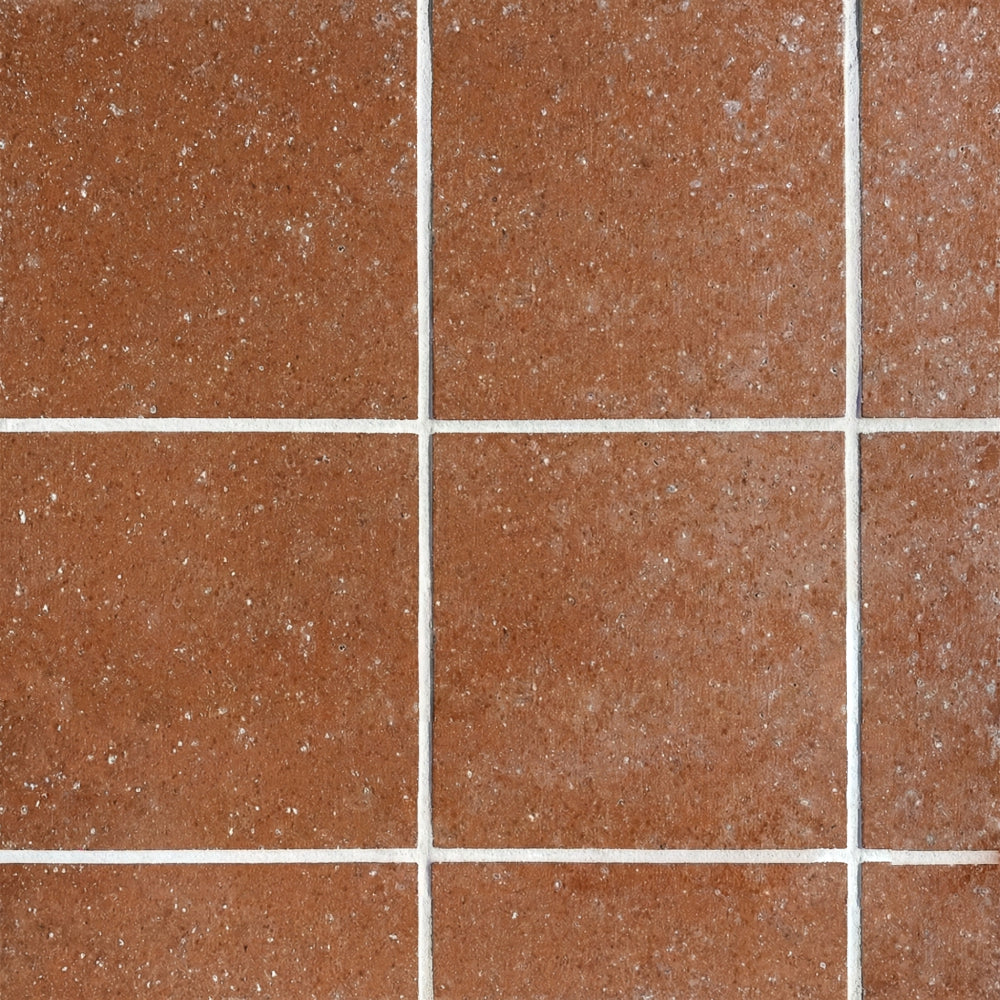 Cuadrado Satin Square Terracotta Tile