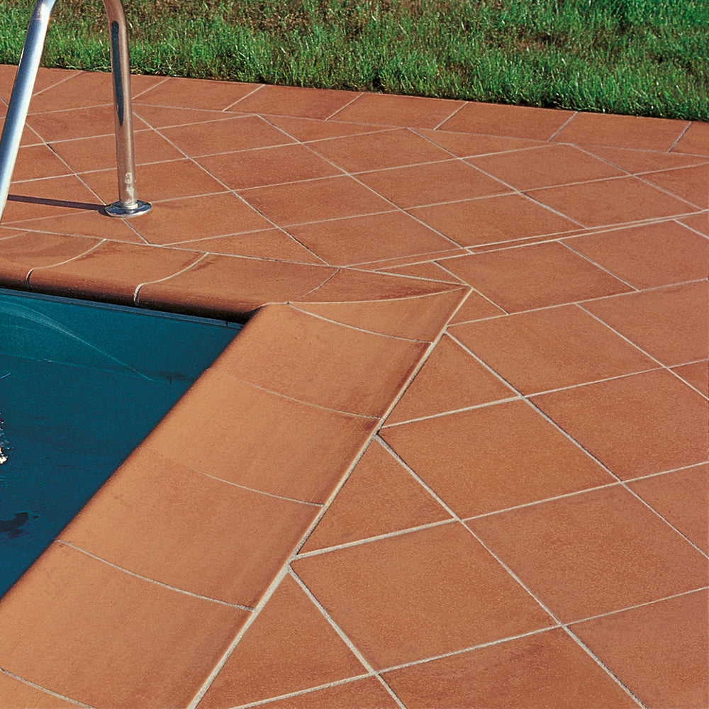 Cuadrado Satin Square Terracotta Tile