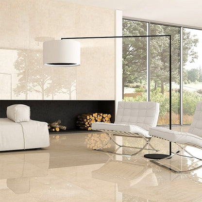Crema Marfil Supreme Polished Marble Tile