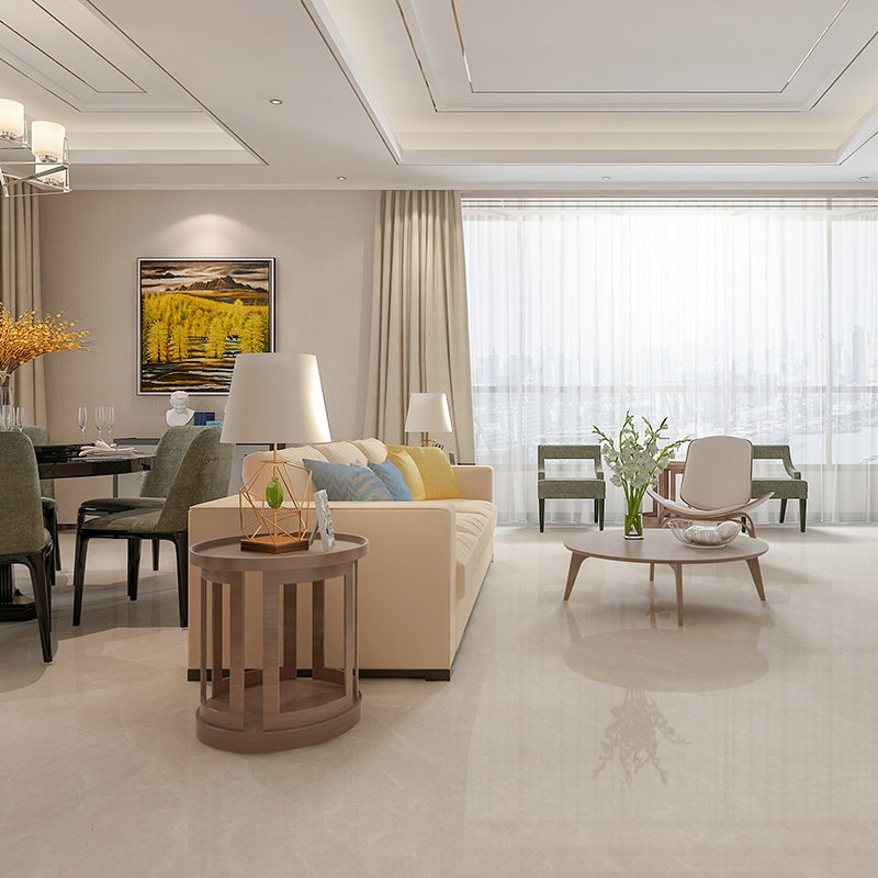 Gris Fawn Polished Marble Tile