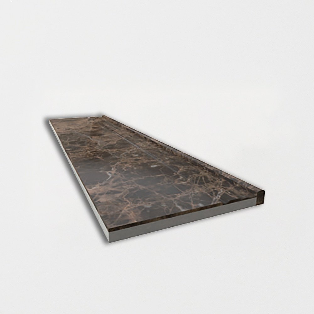 Oscuro Dark Polished Marble Baseboards