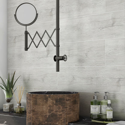 Rice Natural Wood Look Porcelain Tile