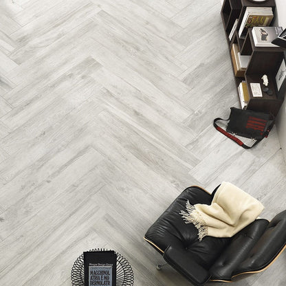 Rice Natural Wood Look Porcelain Tile