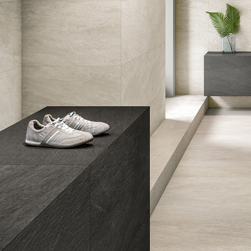 Gris Pardo Natural Slate Look Porcelain Tile