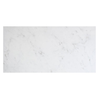 Carrara Blanco Polished Marble Look Porcelain Tile