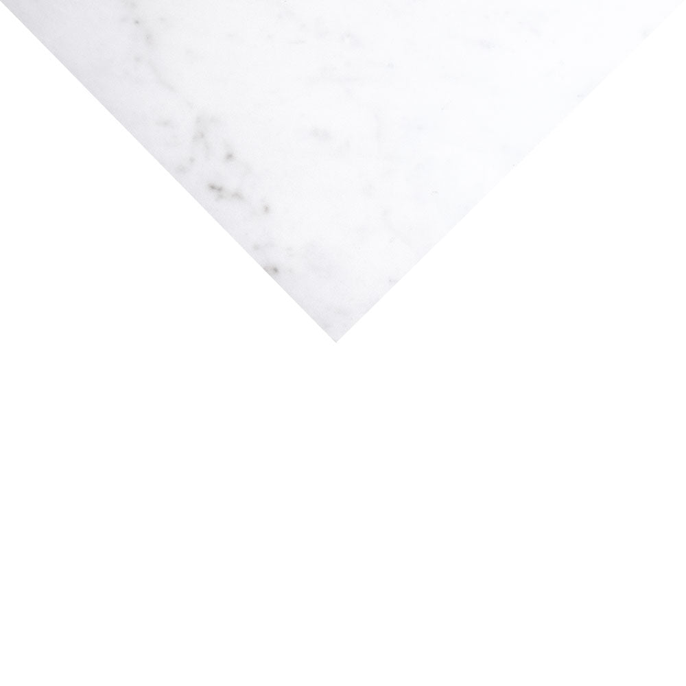 Carrara Blanco Polished Marble Look Porcelain Tile