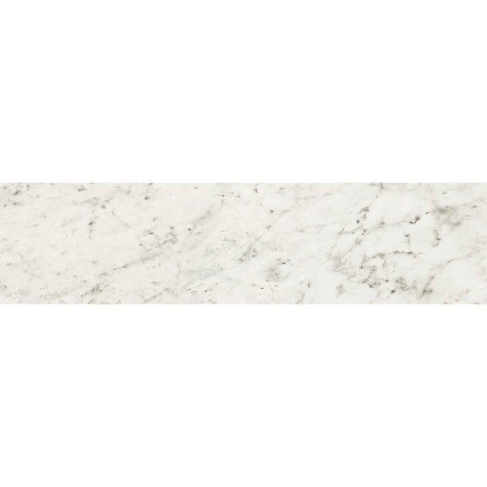 Carrara Blanco Polished Marble Look Porcelain Tile
