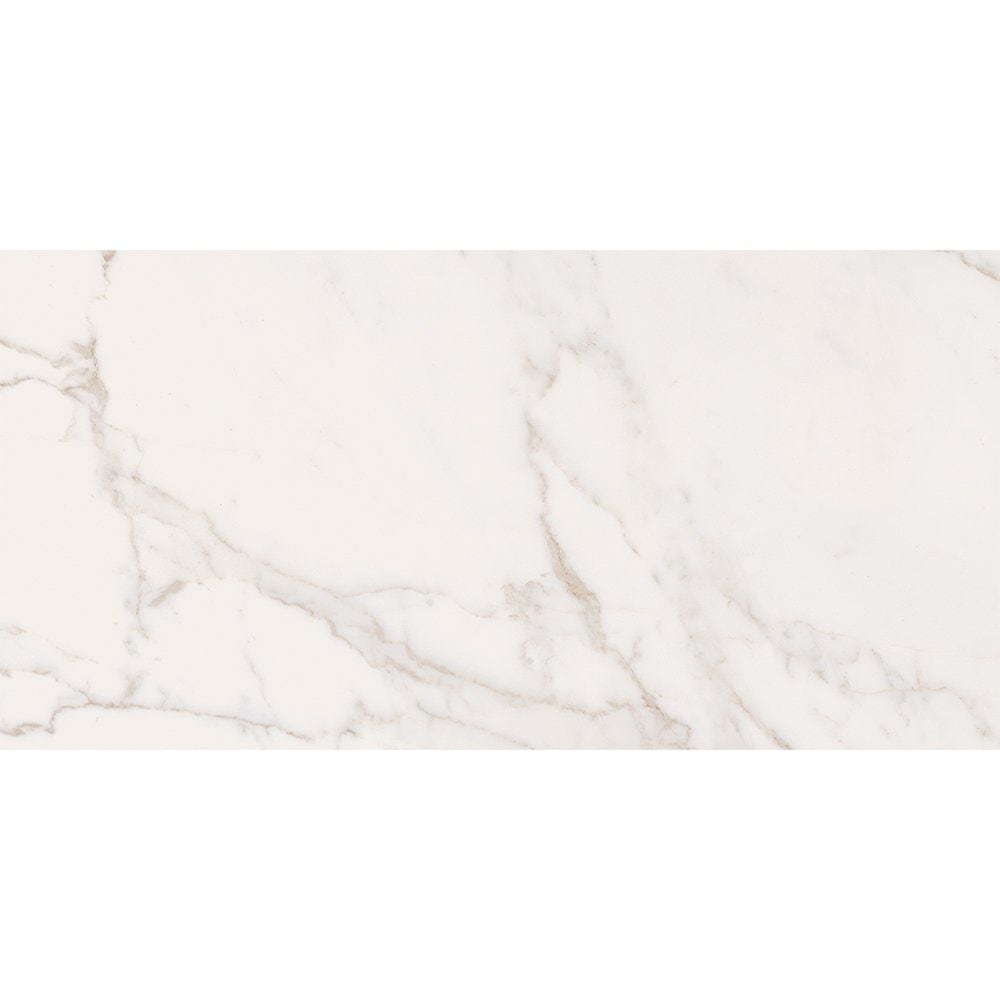 Gold Statuary Polished Marble Look Porcelain Tile
