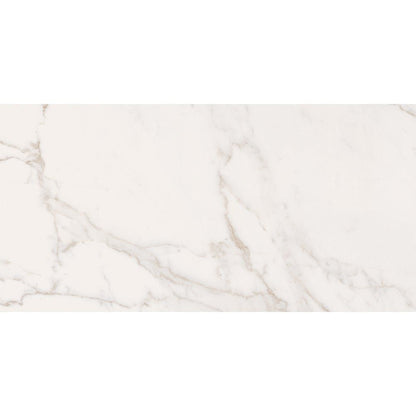 Gold Statuary Polished Marble Look Porcelain Tile