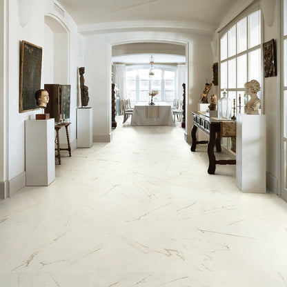Gold Statuary Polished Marble Look Porcelain Tile