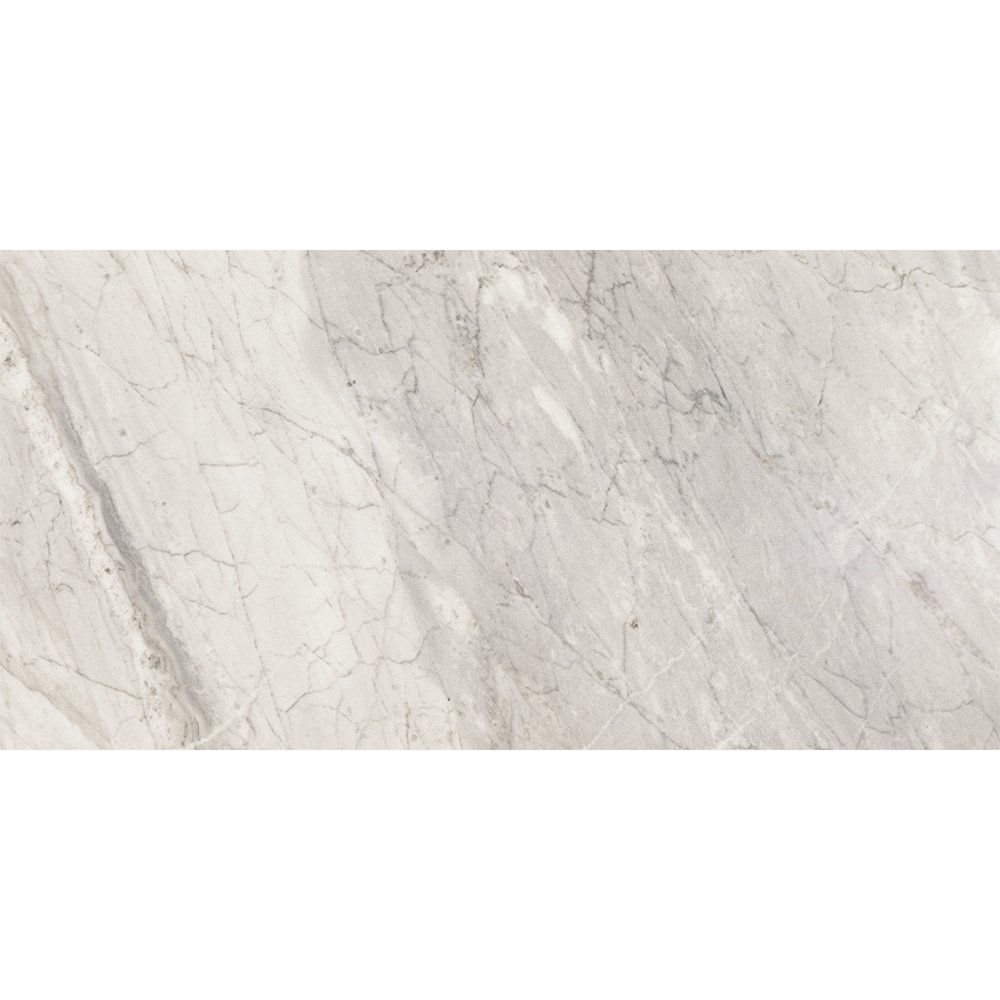 Bardiglio Gray Honed Marble Look Porcelain Tile