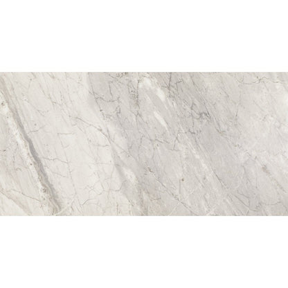 Bardiglio Gray Honed Marble Look Porcelain Tile